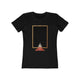 Womens Infinite Nothingness T-Shirt - Yin & Yang Shirt - Shiva Cosmos T-Shirt