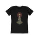 Womens Merrily Merrily Zen T-Shirt - Kuan Yin Lotus Shirt - Tara Mandala - Kannon