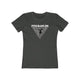 Womens Pitch Black Zen T-Shirt - Spiritual Yoga T-Shirts - Zen Meditation T-Shirts